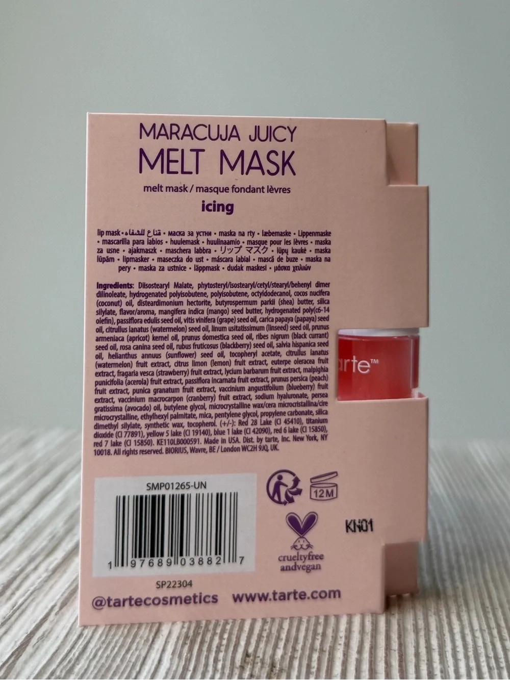 ‼️2 for 10‼️NEW‼️Tarte Maracuja Juicy Melt Mask